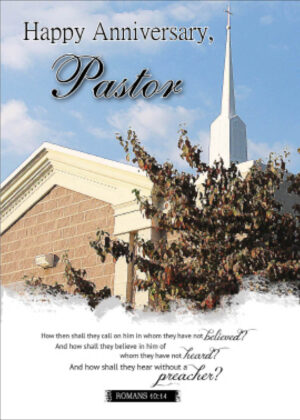 Happy Anniversary, Pastor
